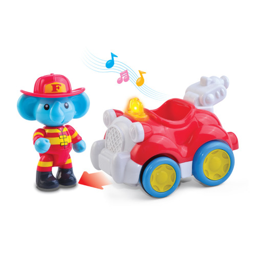 Hap-P-Kid Little Learner Musical Animal Vehicle (Fire Engine/ Roadster/ Farm Tractor)