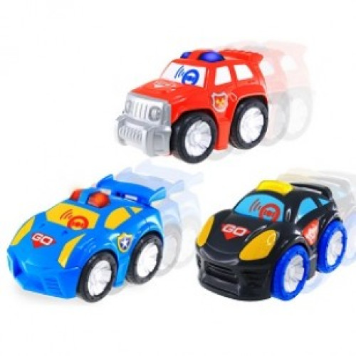 Hap-P-Kid Little Learner Go Go Tap Racers (Red/Blue/Black)