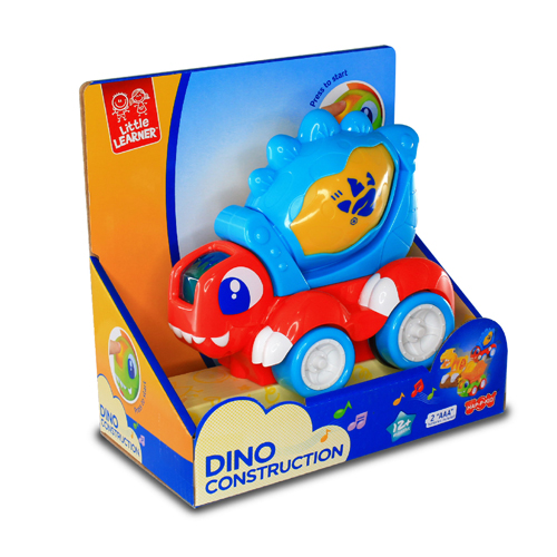 Hap-P-Kid Little Learner Dino Construction (Red/Yellow/Green))